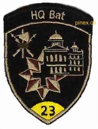 Bild von HQ Bat 23 gelb Hauptquartier Bataillon mit Klett