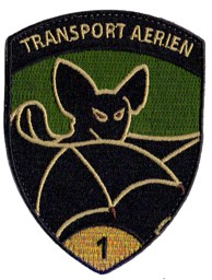 Bild von Transport Aerien 1 gold Badge mit Klett