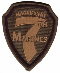 Bild von 7th Marines Stoffaufnäher 