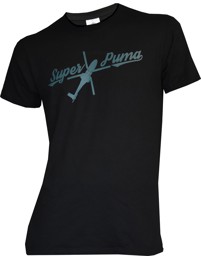 Bild von Super Puma writing T-Shirt schwarz