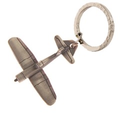 Bild von Corsair F4U Schlüsselanhänger Silber