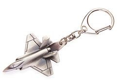 Bild von JSF F-35 Lightning 2 Schlüsselanhänger Silber