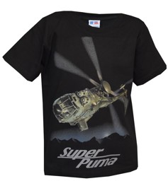Bild von Super Puma Kinder T-Shirt schwarz