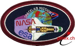 Bild von Spacelab Mission 1 NASA ESA Abzeichen Patch 