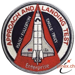 Bild von Space Shuttle Enterprise Approach and Landing Test Abzeichen Patch