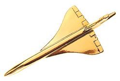 Bild von Concorde Large Pin Anstecker Gold