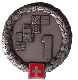 Bild von Div Ter 1 Silber Béret Emblem  