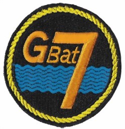 Bild von Badge Genie Bataillon 7 gelb Katalog Armee Abzeichen