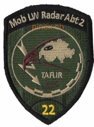 Bild von Mob LW Radar Abt 2-22 grün mit Klett