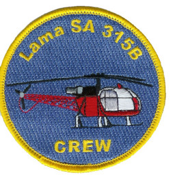 Bild von Lama SA 315B Crew Abzeichen