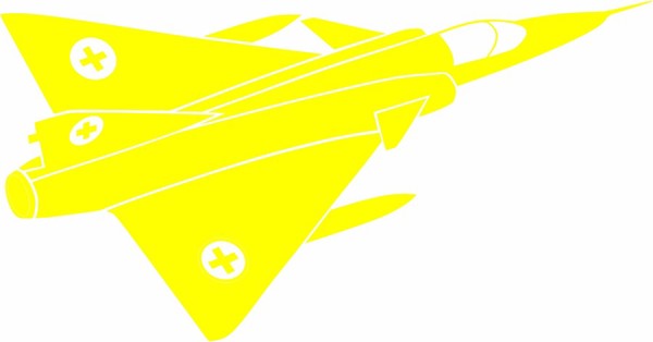 Image de Mirage 3 autocollant sticker pour voiture