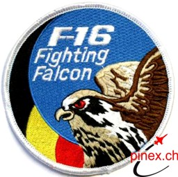 Bild von F-16 Fighting Falcon Belgien Abzeichen Patch