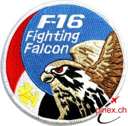 Bild von F-16 Fighting Falcon Ägypten Abzeichen Patch