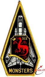 Bild von Jagdbombergeschwader 32 2. Staffel Waffensystem Abzeichen