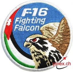 Bild von F-16 Fighting Falcon Jordanien Abzeichen Patch
