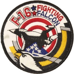 Bild von F-16 Fighting Falcon USA Abzeichen Patch