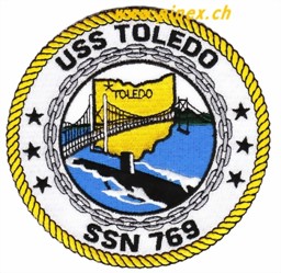 Bild von USS Toledo SSN 769 U-Boot Abzeichen