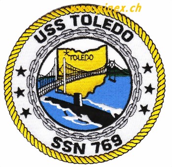 Bild von USS Toledo SSN 769 U-Boot Abzeichen