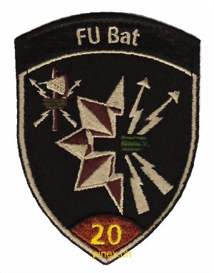 Immagine di FU Bat 20 braun Führungsunterstützungs Bataillon mit Klett