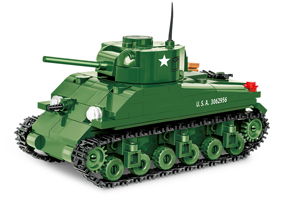 Bild von Cobi Sherman M4A1 Panzer Baustein Bausatz Cobi 2708