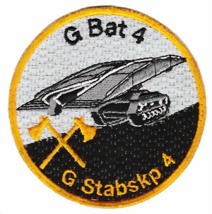 Picture of Genie Bataillon 4 Abzeichen  Stabskompanie