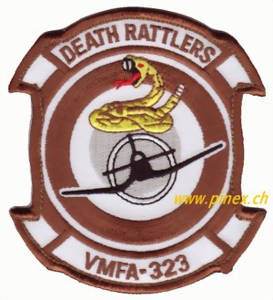 Image de Stoffaufnäher VMFA-323 Death Rattlers