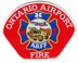 Bild von Flughafenfeuerwehr Ontario Feuerwehr Abzeichen