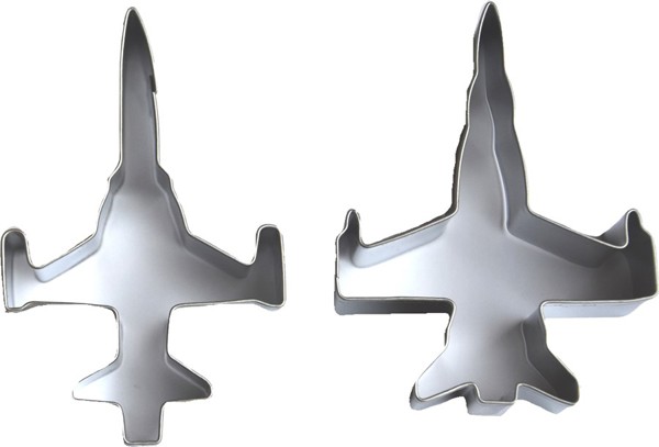 Immagine di Guetzli Ausstechformen Flugzeuge F/A-18 Hornet und Tiger F5E
