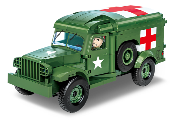 Bild von Cobi 1942 Ambulance Dodge WC-54 US Army WWII Baustein Set 2257