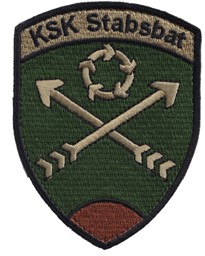 Bild von KSK Stabsbat Badge braun mit Klett