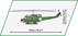 Bild von Cobi Bell UH-1 Huey Vietnamkrieg Helikopter Baustein Set 2423