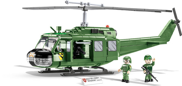 Image de Cobi Bell UH-1 Huey Vietnamkrieg Helikopter Baustein Set 2423