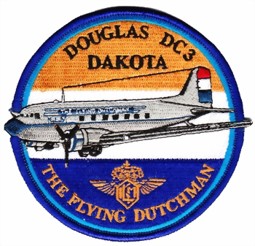 Bild von Douglas DC 3 Abzeichen 100mm