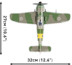 Immagine di Cobi Focke-Wulf FW-190 A5 WWII Baustein Set Historical Collection WW2 5722