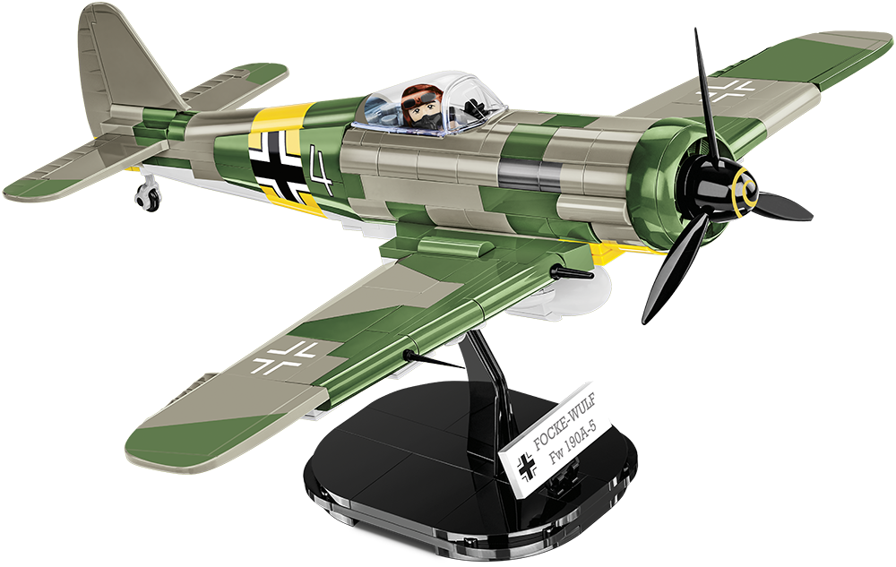 Picture of Cobi Focke-Wulf FW-190 A5 WWII Baustein Set Historical Collection WW2 5722