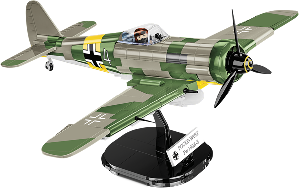 Picture of Cobi Focke-Wulf FW-190 A5 WWII Baustein Set Historical Collection WW2 5722