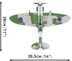 Immagine di Cobi Spitfire MK VB Historical Collection WWII Baustein Set 5725