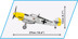 Picture of Cobi 5727 Messerschmitt BF-109 E-3 Historical Collection WWII Baustein Set