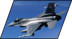Picture of COBI 5813 F-16 Fighting Falcon Kampfflugzeug Bausatz Armed Forces