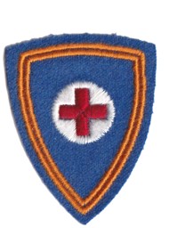 Bild von Krankenwärte -Schwester Doppelrand Oberarmabzeichen Schweizer Armee