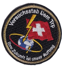 Bild von Versuchsstab Uem Trp Schweizer Armee Badge ohne Klett