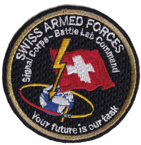 Picture of Swiss Armed Forces Signal-Corps-Battle Lab Command Badge ohne Klett