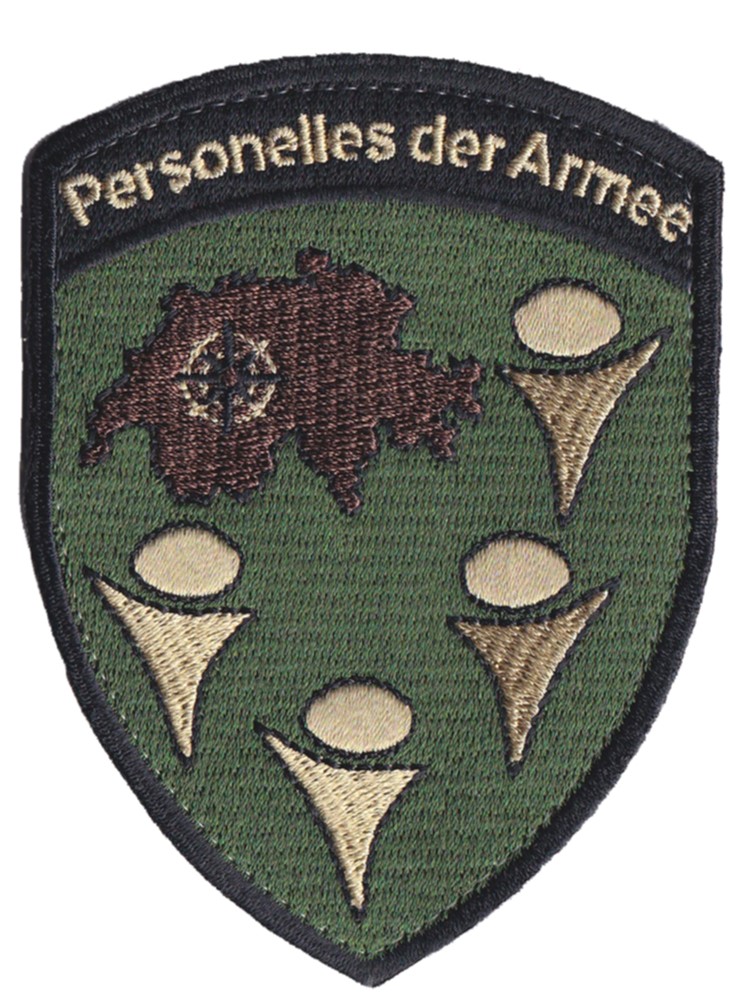 Image de Personelles der Armee Badge mit Klett 