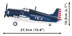 Immagine di Cobi F4F Wildcat Flugzeug WWII Baustein Set 5731 