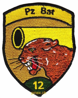 Picture of Pz Bat Panzer-Bataillon 12 grün ohne Klett 