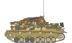 Immagine di Sturmpanzer IV Brummbär `Mid Version` WWII Plastik-Modellbausatz 1:35 Airfix