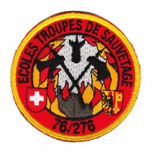 Image de Ecoles Troupes de Sauvetage Badge Armée suisse,
