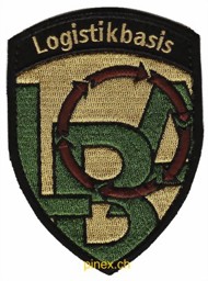 Bild von Abzeichen Logistikbasis mit Klett Armee 21 Badge