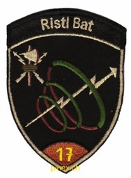 Bild von Ristl Bat 17 braun mit Klett Armee Abzeichen