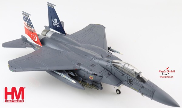 Image de Boeing F-15SG Strike Eagle 20 Years of Peace éscadrille 428, maquette en métal échelle 1:72 Hobby Master HA4565.